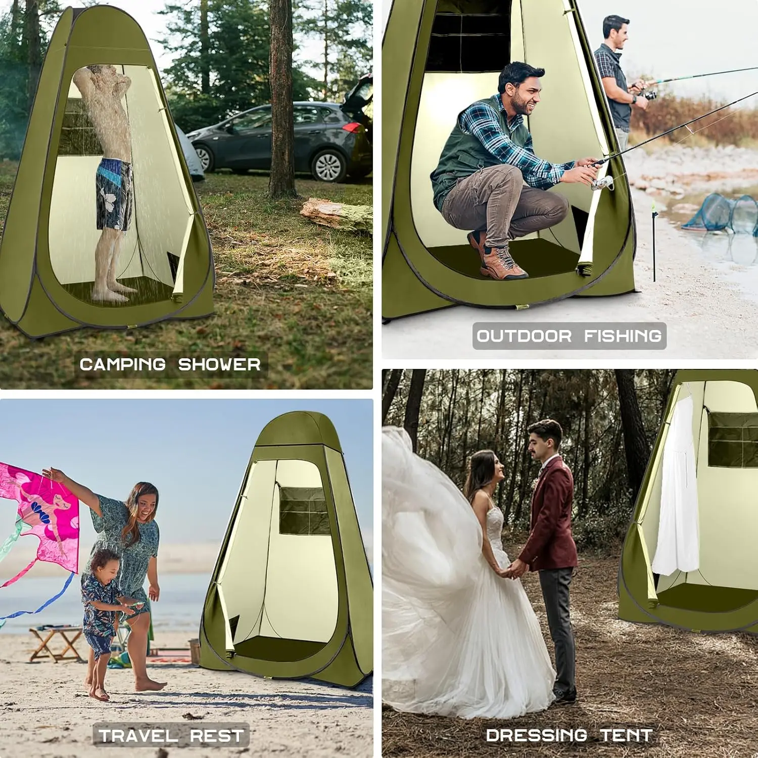 Pop Up Shower Tent 4