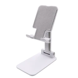 Flexible Adjustable Desktop Phone and Tablet Holder Stand (WHITE)