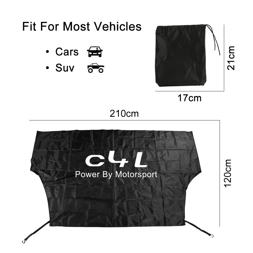 Car Windshield Snow Block Cover Citroen Berlingo C1 C2 C3 C4 C4L C5 C6 C8 C-Crosser C-ELYSEE Jumpy Nemo Xsara VTS Picasso