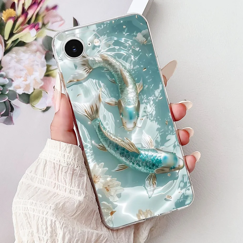 Luxury Painted Soft Silicone Phone Case - Enhanced Back Cover Bumper