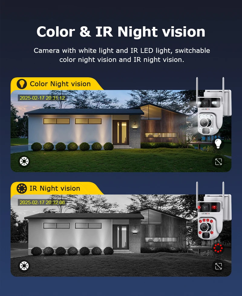 6K 4G SIM Solar Camera 60X ZOOM WiFi Security Cameras Outdoor Surveillance Cam P