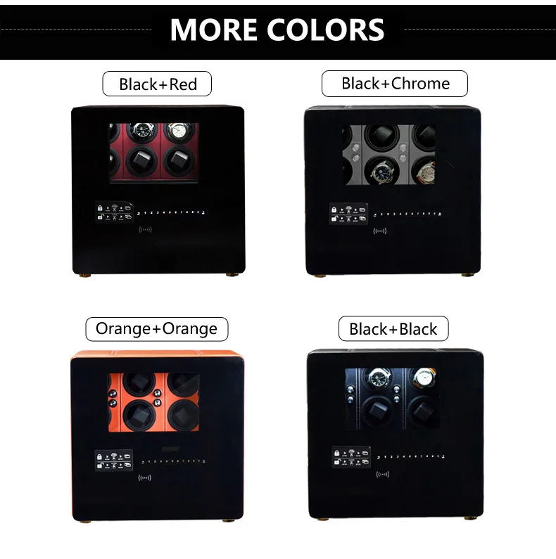 S0bd2e2a3d79548d3a3bcaa97b1aa600dJ Watch Winder Intelligent Safe Deposit Box Automatic Watch Steel Storage Safe Box 6/9/12 Watches & Jewelry Storage Cabinet