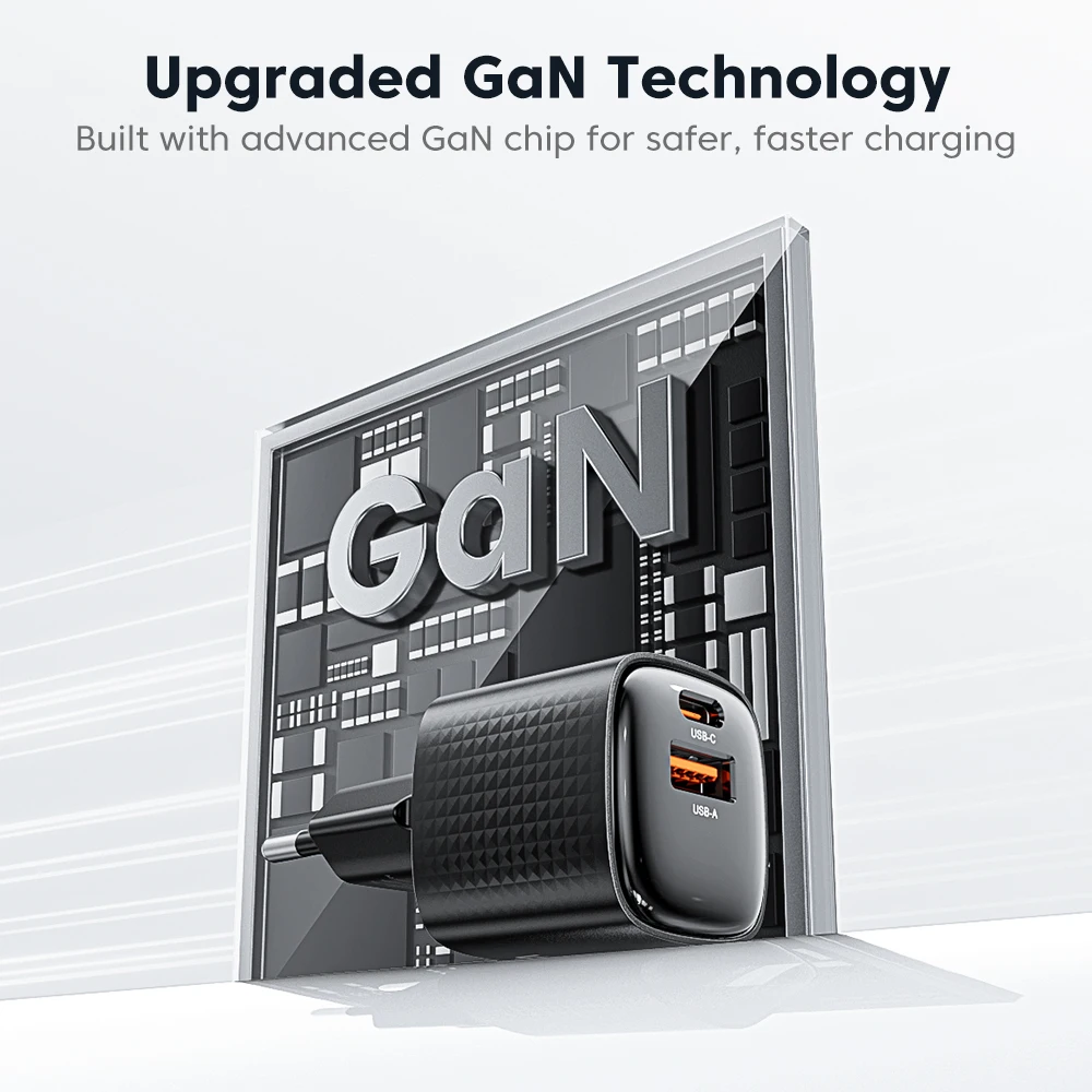 투키 20W GaN USB 충전기 휴대폰용 PD 3.0 고속 충전 타입 C 충전기 아이폰 17 16 15 14 프로 맥스 삼성 S25 미니 충전기