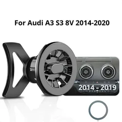 Universal Magnetic Car Phone Mount - Air Vent Magnetic Holder (Black)