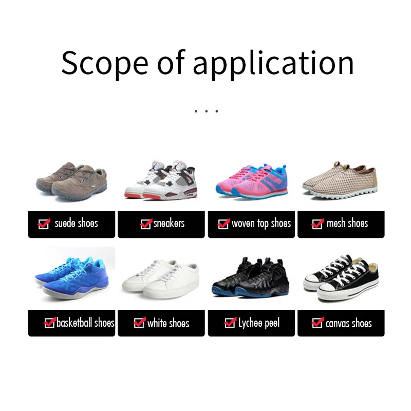 Eraser Shoe Portable Suede Sheepskin Matte Leather Fabric Care Shoes Brush Cleaning Tools Leather Cleaner Rubber Block White 3