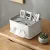 Tissue Box Napkin Holder Remote Control Storage Desk Organizer Office Multifunctional Sundries Ontainer Storage Home 1