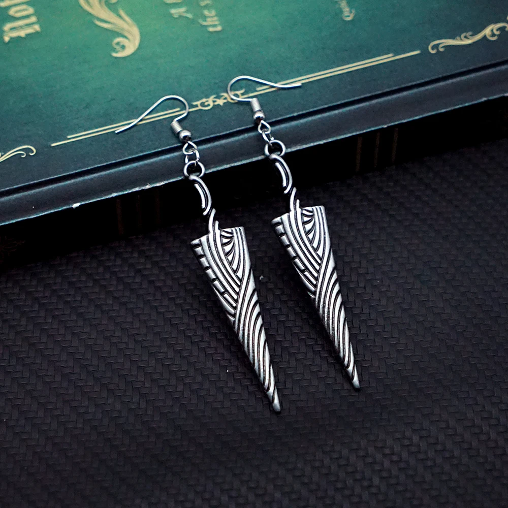 Wholesale Hollow Knight Charm Earrings for Women Men Game Metal Bone Nail Brincos Jewelry Drop Earring Gift Accessories Collect 5