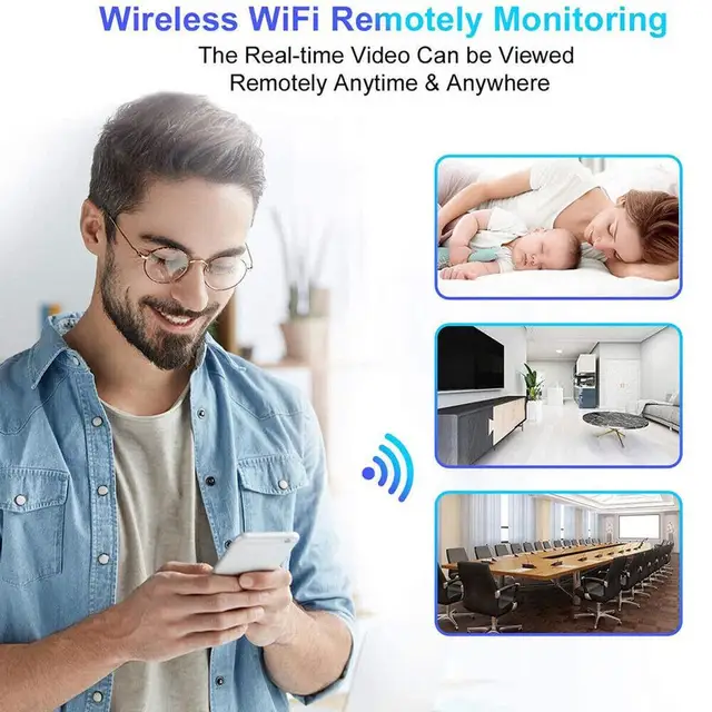 1080P HD Mini IP Camera Wireless Smart Home Security Night Magnetic Wireless Mini Camcorder Surveillance Cameras Mobile Remote 4