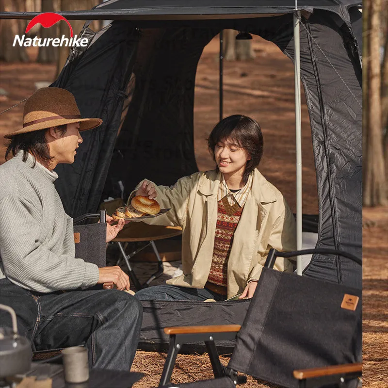 Naturehike Ango Camping Automatic Tent 2-3 Person 210T Polyester Waterproof 1500mm Four Seasons UPF50+ Outdoor Quick Open Tent