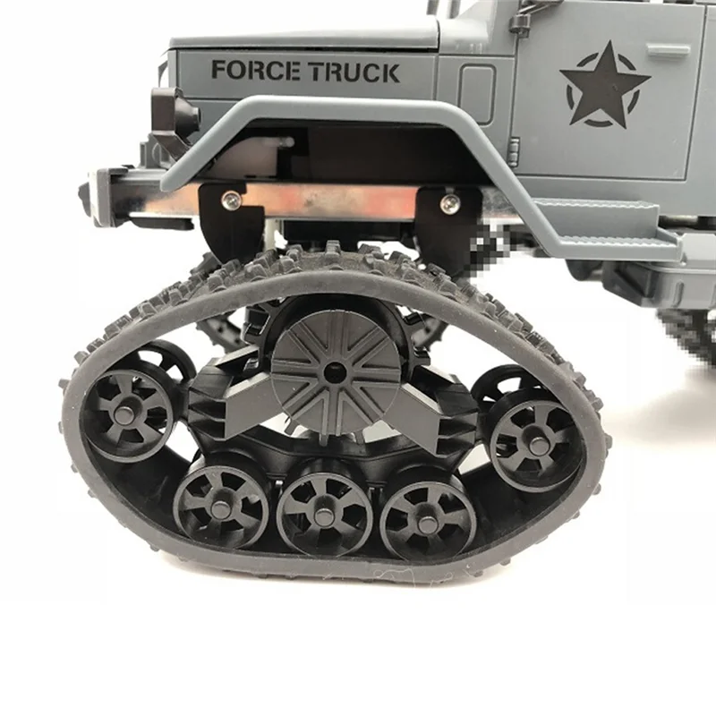 Snow Track Wheel Tire 4Pcs for WPL C14 C24 C24-1 B14 B24 1/16 RC Car Upgrade Parts Accessories