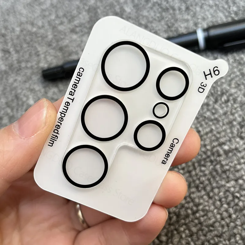 Za Samsung Galaxy S22 Ultra Camera Lens Protector Kaljeno steklo Za Samsung S22Ultra Camera Leča Steklena zaščitna torbica_voghion.com
