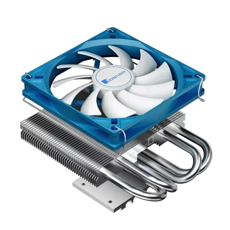 

Jonsbo HP400S Push-down CPU Cooler 4 heat pipe ultra-thin itx all-in-one radiator 4Pin PWM Fan LGA1700 115X 1200 AM4 Radiator