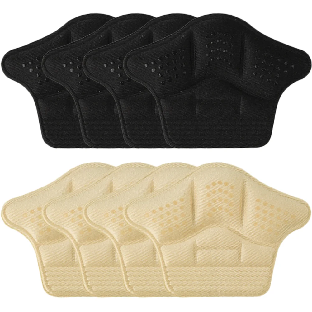 

4 Pairs of Replaceable Heel Pads Convenient Heel Liners Comfortable Heel Stickers