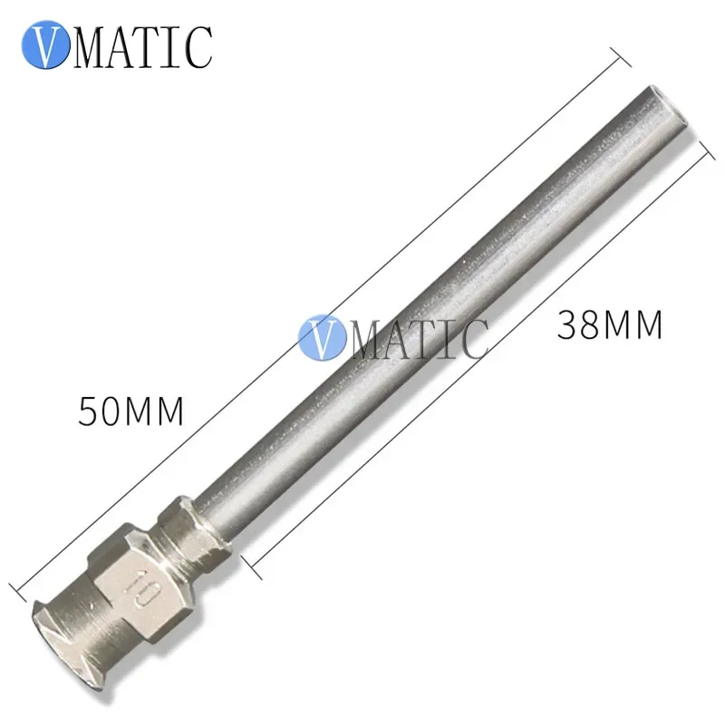 8G-27G Metal Stainless Steel Dispensing Needles Blunt 1.5 Inches Long Dispenser Needle 1-1/2 Inch