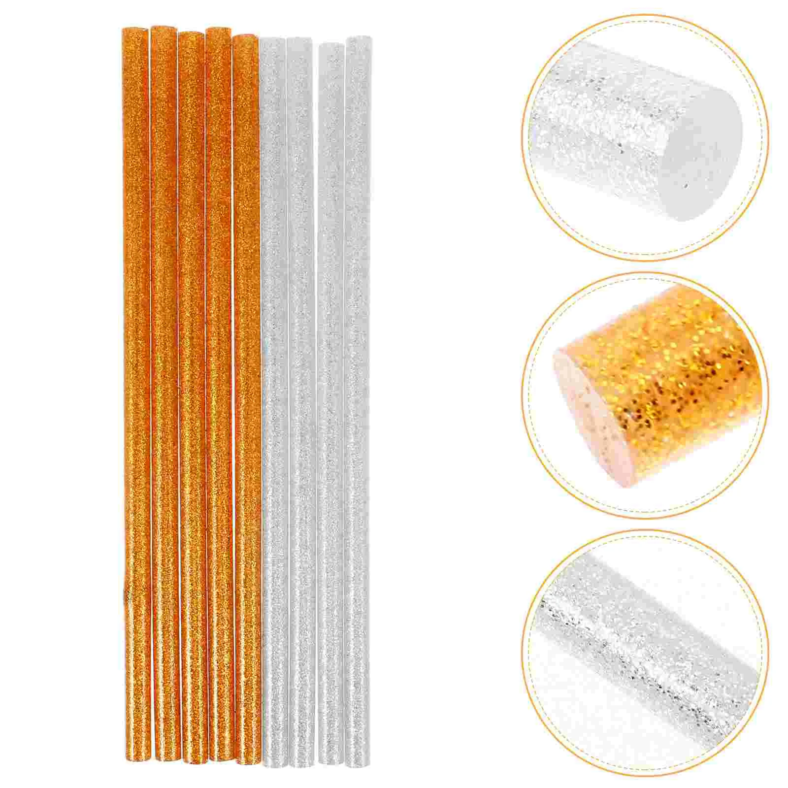 

20 Pcs Glue Colored Sticks Crafting Kit DIY Accessories Adhesive Hot Strip for Handicrafts Student