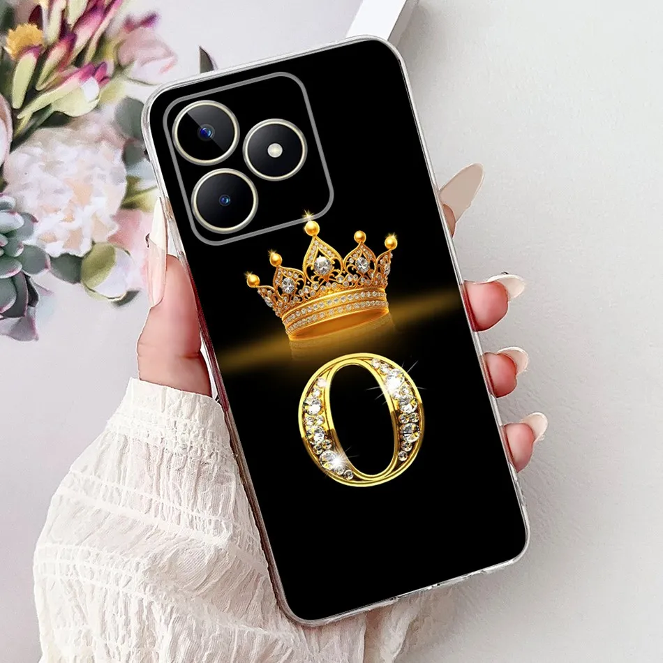 Fashionable Soft Silicone TPU Phone Case - Stylish Letter Design
