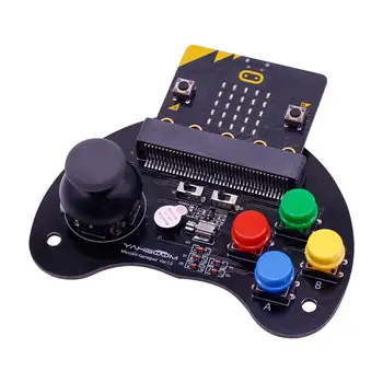 Yahboom Gamepad di base Maniglia in microbit con pulsante a bilanciere può controllare l'auto robot Microbit con cicalino motore per l'educazione STEM