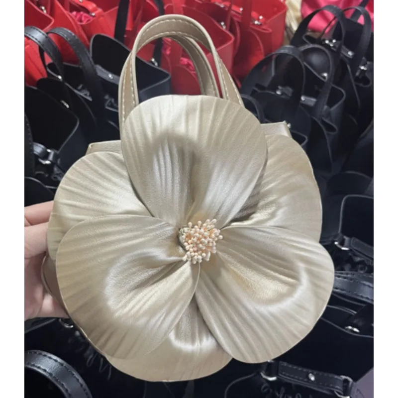 Single Creative Bag Petal Shoulder Crossbody Chain Handbags For Women Casual High-Quality Messenger Exquisite Female Versatile