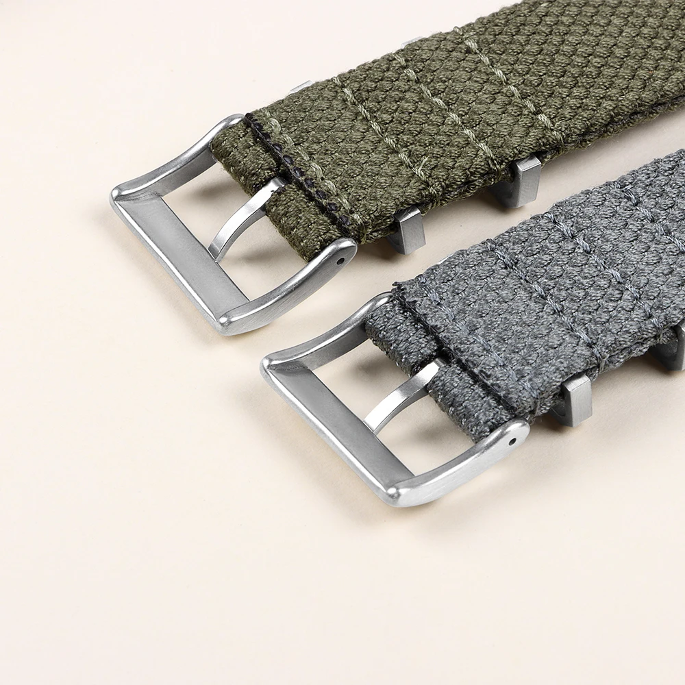 Premium Two-Sided Genuine Nylon Quick Release Sport Watch Band