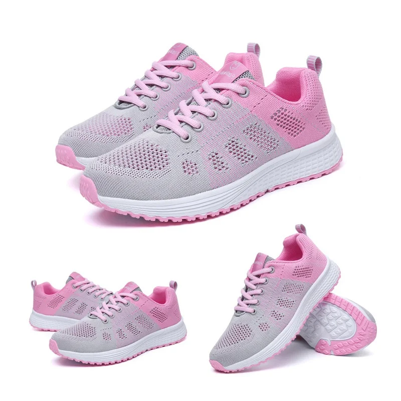 WomenSportRunningShoesSneakersShoesWomanFlatsCasualShoeLadies