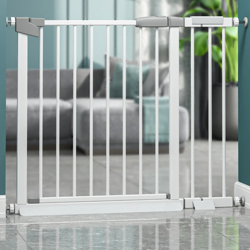 Barrera de seguridad para niños, 75-16cm, puerta de bebé para balcón,  escaleras de acero inoxidable, barandilla de seguridad para niños, barreras  para perros y Mascotas - AliExpress