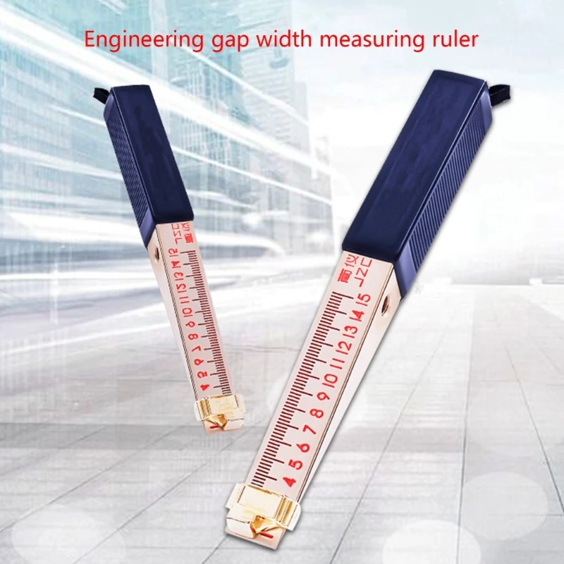 Feeler Gauge 1-15mm Engineering Inspection Shaped Vernier Feeler Gauge