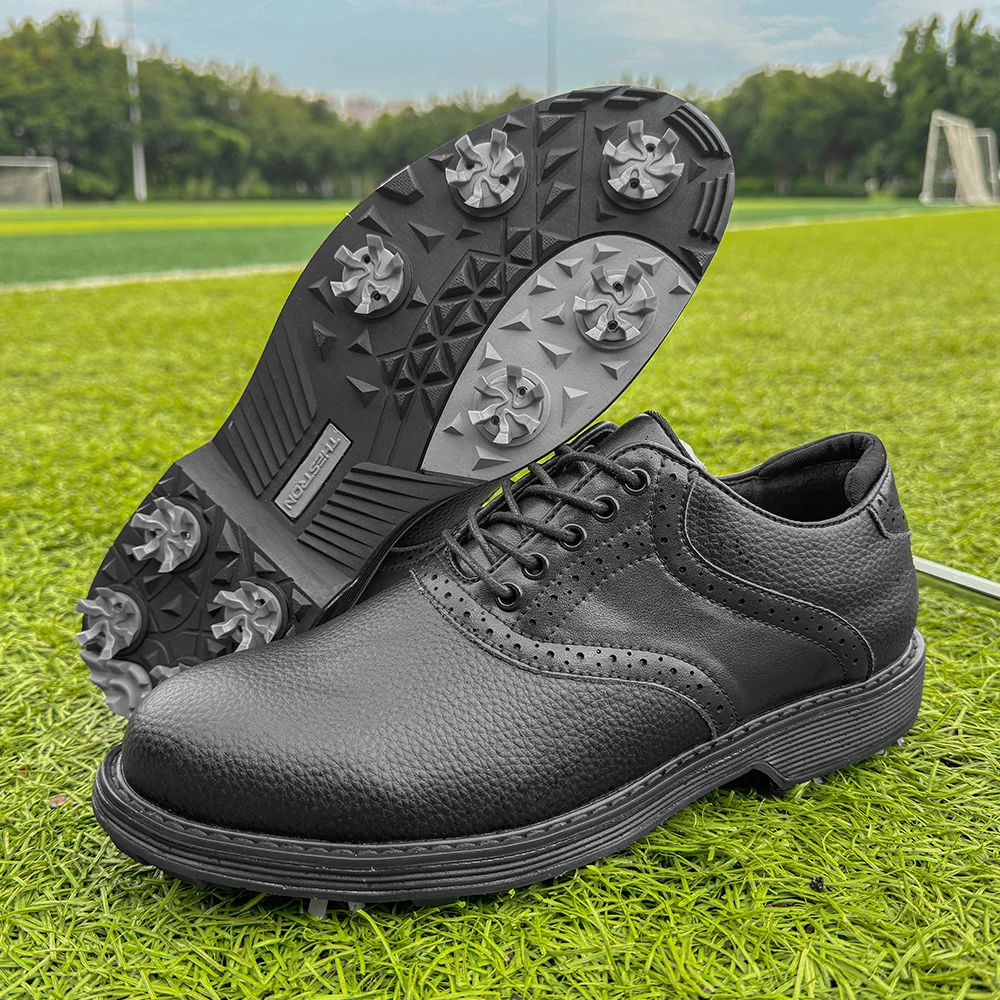 Men Golf Shoes New Professional Comfortable Footwears for Golfing Male Exercise Sneakers Size 39-48 5