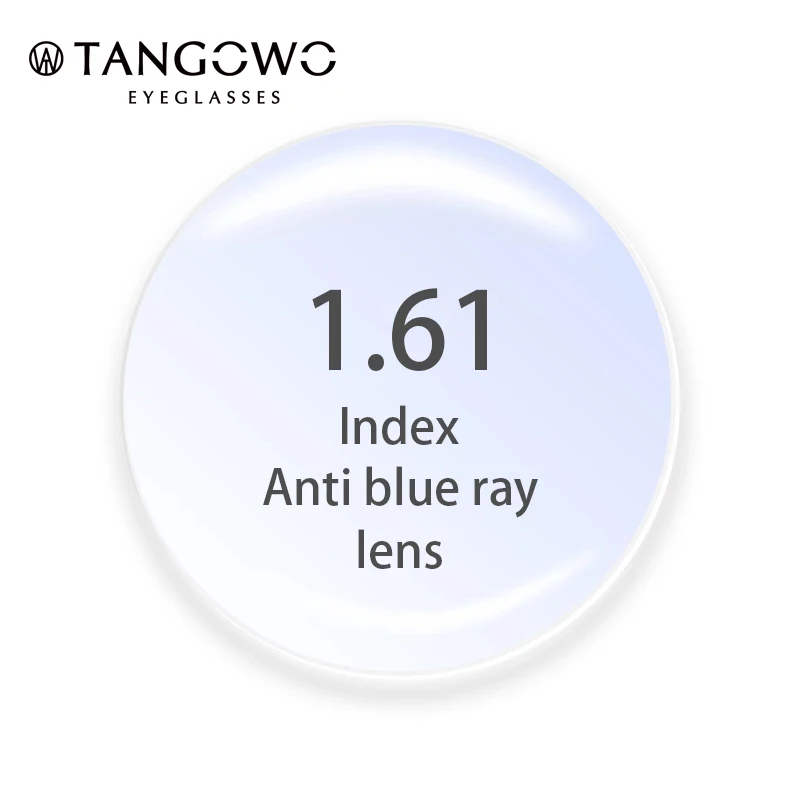 

1.61 Anti Blue Light Rays Optical Prescription Lenses Anti-Radiation Aspherical Computer Reading Lens Myopia Hyperopia Len