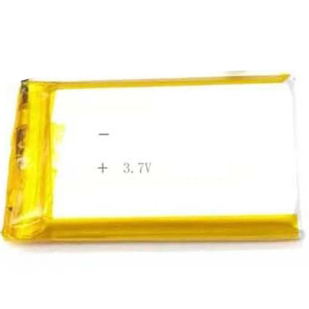 

70pcs 605060 2200Mah Li Polymer Ion Battery 3pins Positive Terminal For MP4 CAMERA POWER BANK MP3 DVD SMART WATCH MOBILE POWER