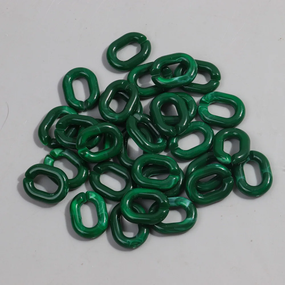 Kit 475 Pezzi Anelli Di Collegamento In Acrilico, Catene A Maglie, Fermagli A Moschettone E Anelli Di Salto Per Creazione Gioielli, Borsette E Accessori Fai-da-Te