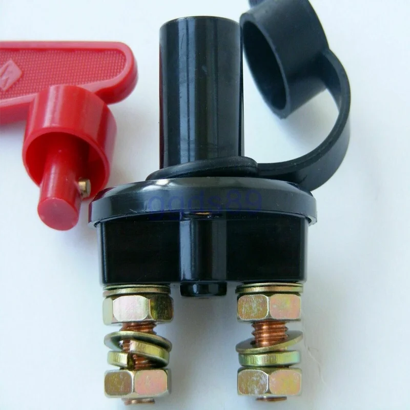1 set 12V 100A (OFF-ON) Car Bus battery disconnect key switch isolator main kill power