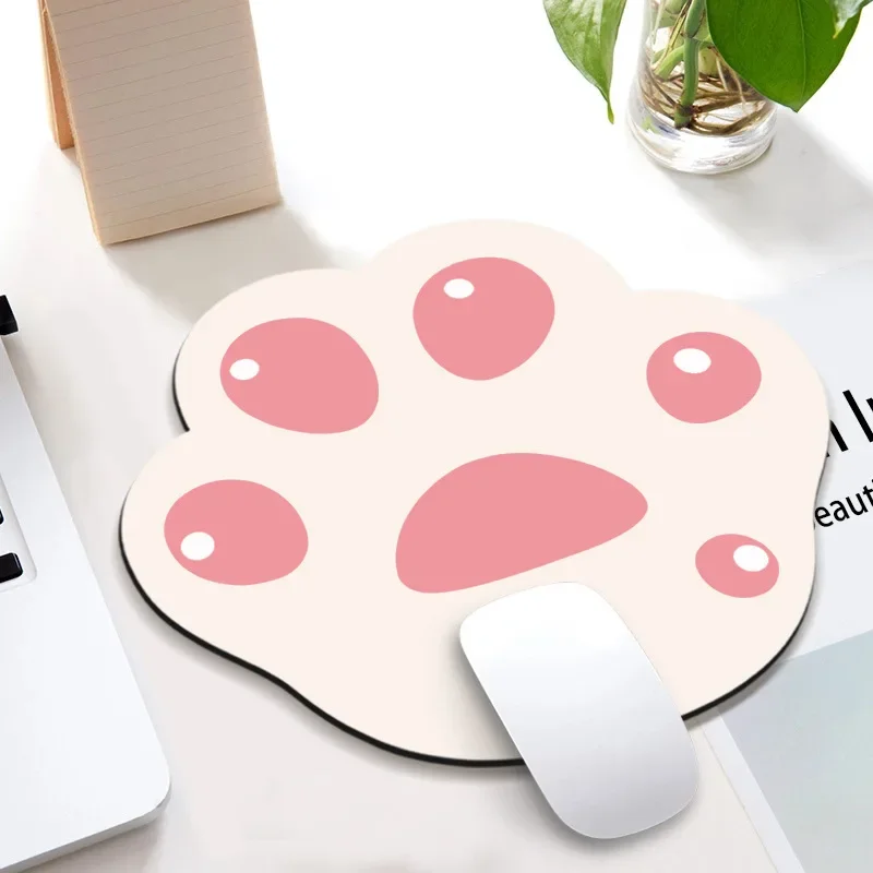 

Creative Cat Paw Mouse Pad Kawaii Gaming Desk Mat Comfortable Non Slip Table Mat Wrist Rest Support Deskpad Office Supplies