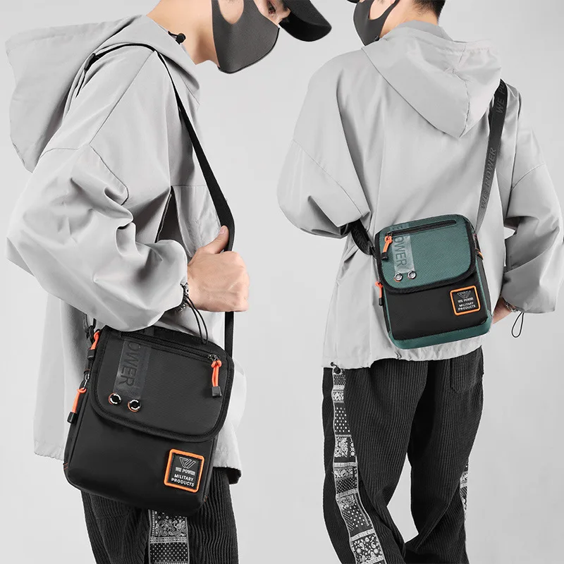 New Bag Men Inclined Shoulder Bag Leisure Men Fashion Outside Cool Mailman BaoHu Sports Women Run