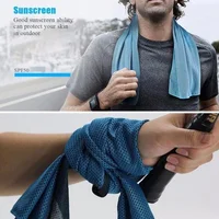 1pc Ice Towel Chilly Cool Towel,Athletes Instant Chill Cooling Cloth as Cool Rags for Neck Cooling Wrap, Neck Cooler, Cold Towel 6