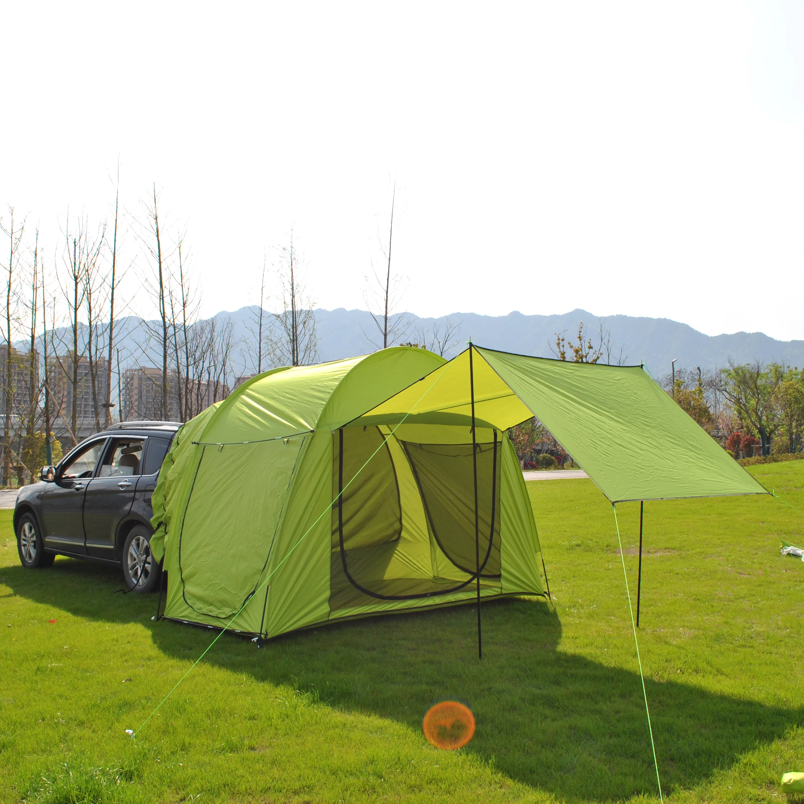 High quality SUV Car Tent, Tailgate Shade Awning Tent for Camping, Vehicle SUV Tent Car Camping Tents for Outdoor Travel