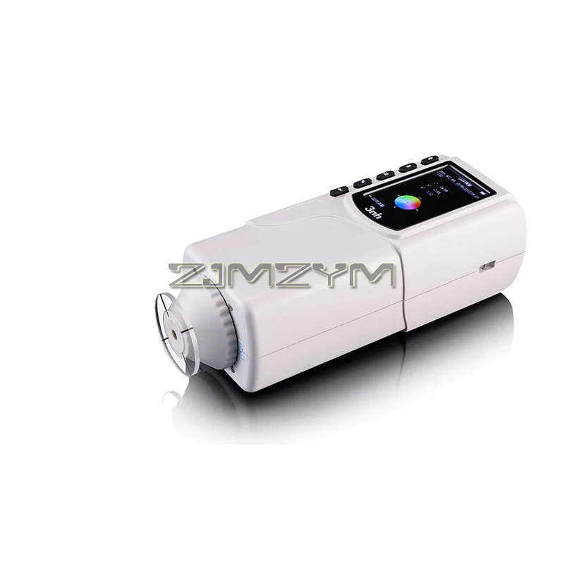 휴대용 컬러 분석기 SC-10 디지털 정밀 색도계 컬러 센서, 컬러 차이 계량기 테스터, 4mm CIE LAB 디스플레이 모드