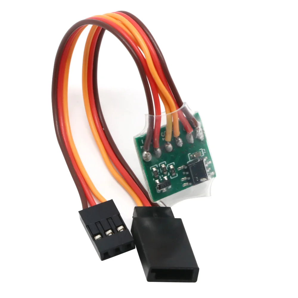 Segnale servo inverter universale 4 ~ 6 V / 3,6 V ~ 24 V per servo Rc per aereo JR Futaba V-tail - immagine 6