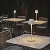 3 Color Temperature LED Eye Protection Table Lamp Stepless Dimming Touch Control Rechargeable Batter For Dining Room/Living Room 4