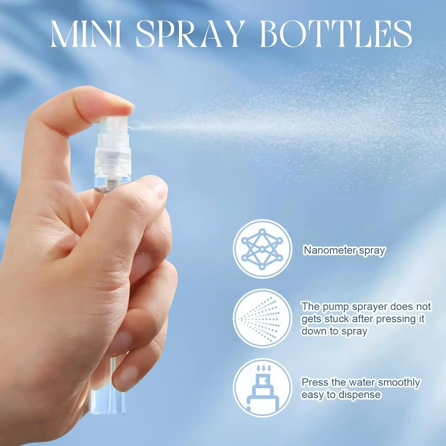 Perfume Atomizer Mini Perfume Bottle Perfume Refill Bottle Mini Perfume Atomizer Refillable Bottle Refillable Empty Bottle Refillable Cosmetic Bottle Refillable Perfume Bottle Makeup Empty Bottle 5pcs 2ml-10ml Mini Refillable Sample Perfume Glass Bottle Travel Empty Spray Atomizer Bottles Cosmetic Packaging Container