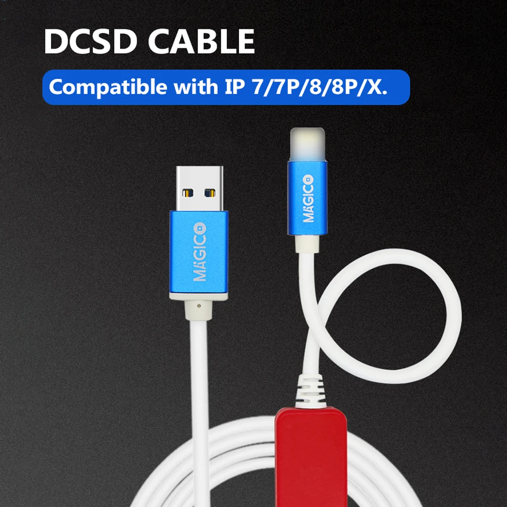 전문 자동 DCSD 케이블 모드 복구 케이블, iOS 휴대폰과 호환 가능, DCSD USB 케이블