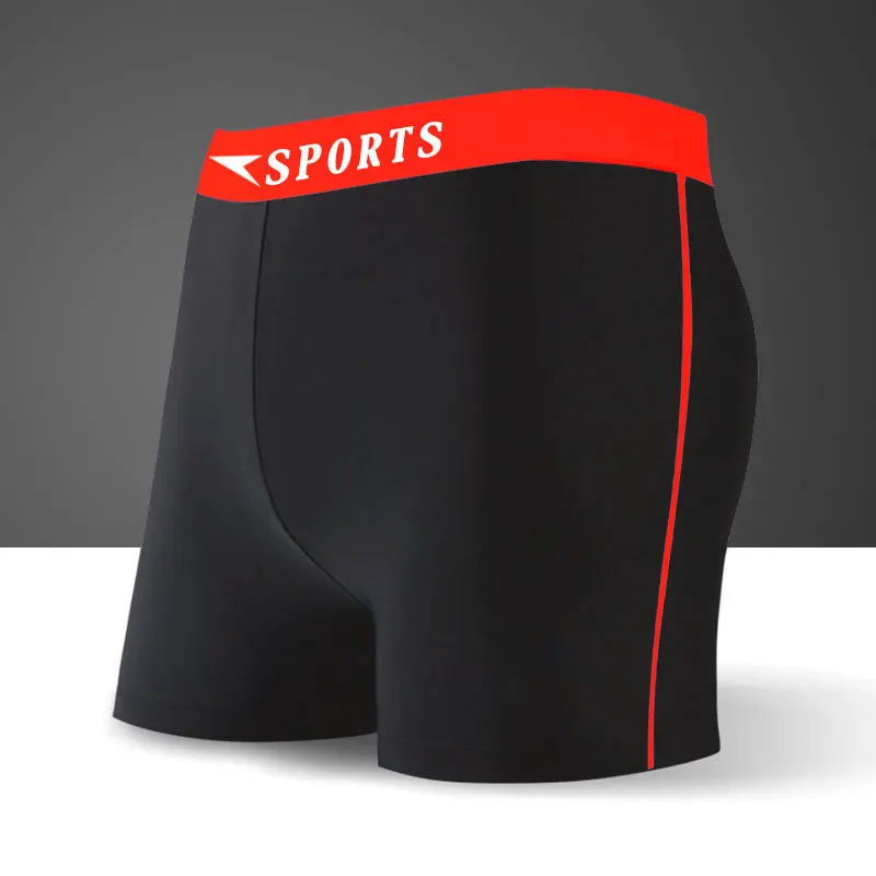 

Swim Trunks Men Beach Shorts Flat Corner Swimwear Wide Waist Swim Trunks Loose Fitting Oversized