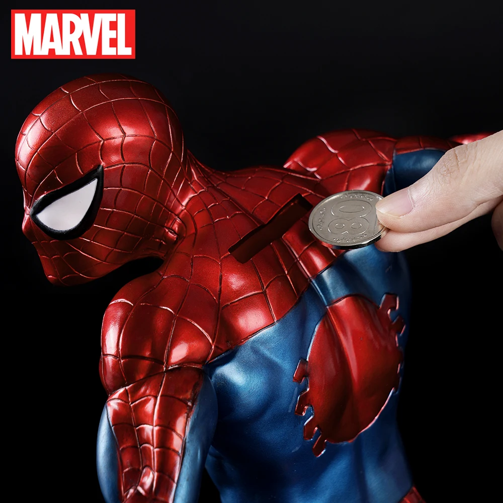 Spider-Man, offiziell lizenziertes PVC-Sparschwein, Münzbank, Spider-Man, Sammlerstück, Heimdekoration, Spardose, 1 Stück, Marvel – Detail 18