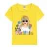 Hot Sale Little Swifty Kids T-Shirt Print Kids T shirt Cute Girls Summer Tops Baby Boys Clothes Children Short Sleeve T-shirt 5