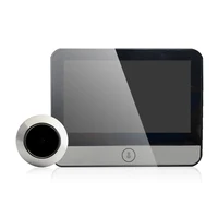 4.3 "IPS Large Capacity Display Doorbell Peep Hole Smart Cat Eye Digital Door Camera 120 ° 2K300W Pixel Doorbell Outdoor Monitor - Image 5