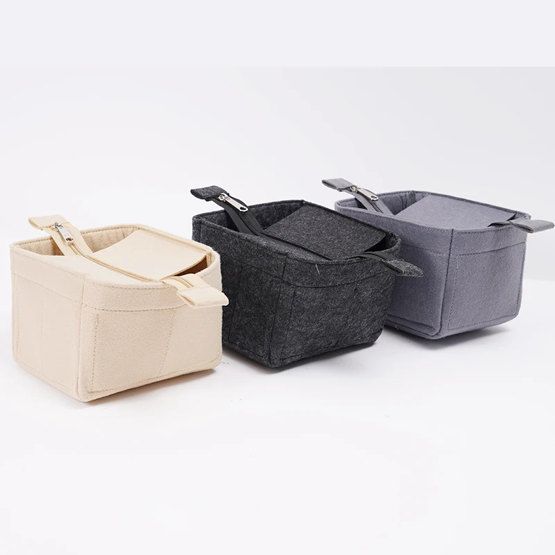 NOE series Noe BB PetitNM Felt Cloth Insert Bag Organizer Makeup Handbag  Organizer Travel Inner Purse Portable Cosmetic Bags - AliExpress