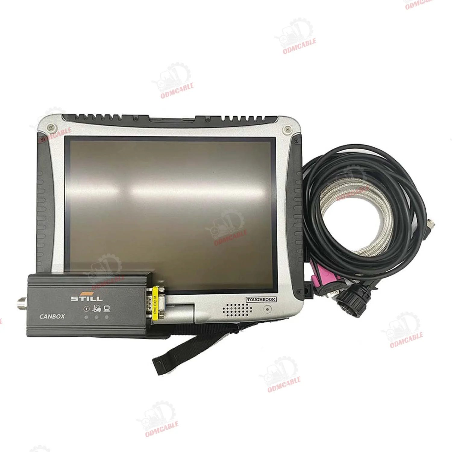 forklift diagnose tool 8.21 for still incado box diagnostic for still canbox forklift scanner tools+ cf19 laptop full kit