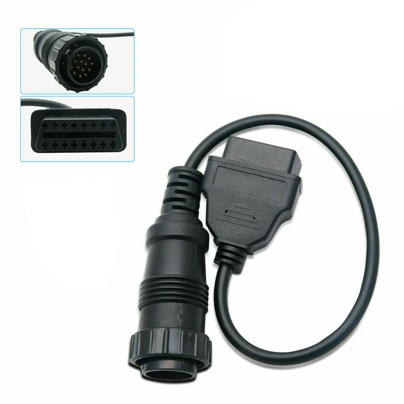 14 Pin to 16 Pin OBD2 Adapter Diagnostic Connector Cable for Mercedes Benz Sprinter Auto Diagnostic Connector Adapter 2