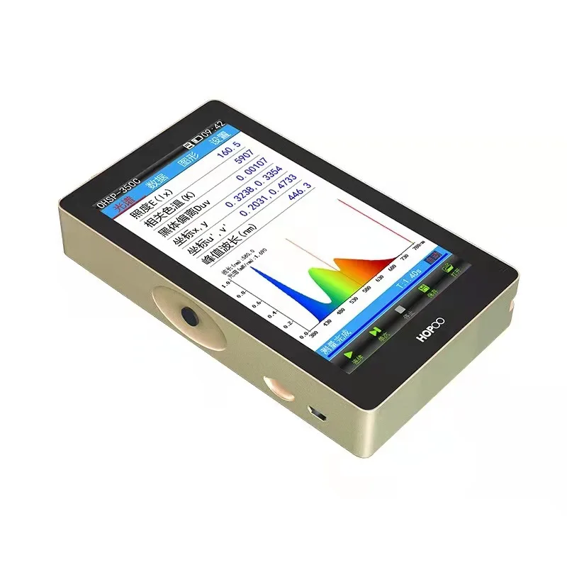 

color meter temperature Portable stroboscope uv radiometer price