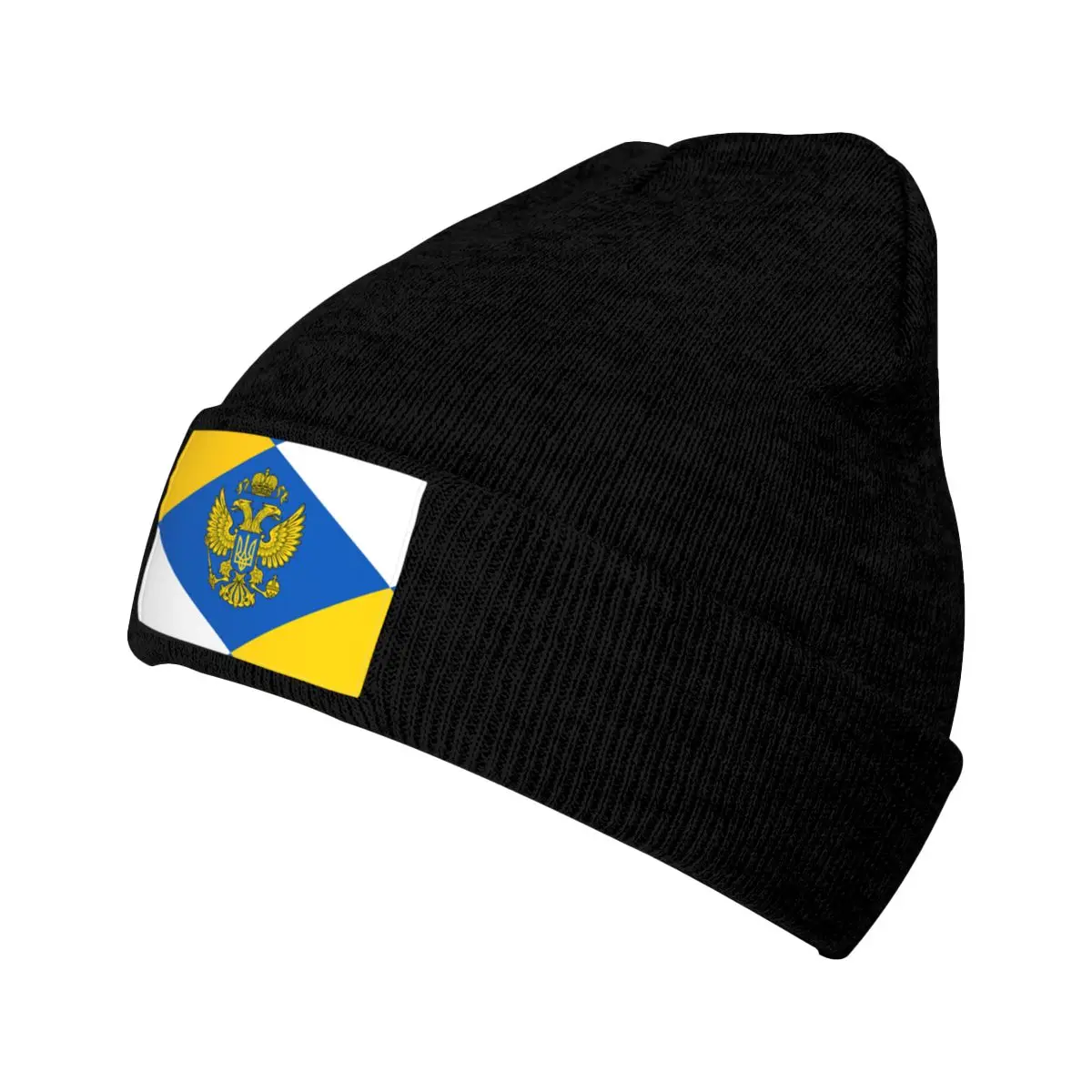 

Monarchist Ukraine Knitted Hat for Women Men Beanie Winter Hats Acrylic Ukrainian Warm Cap