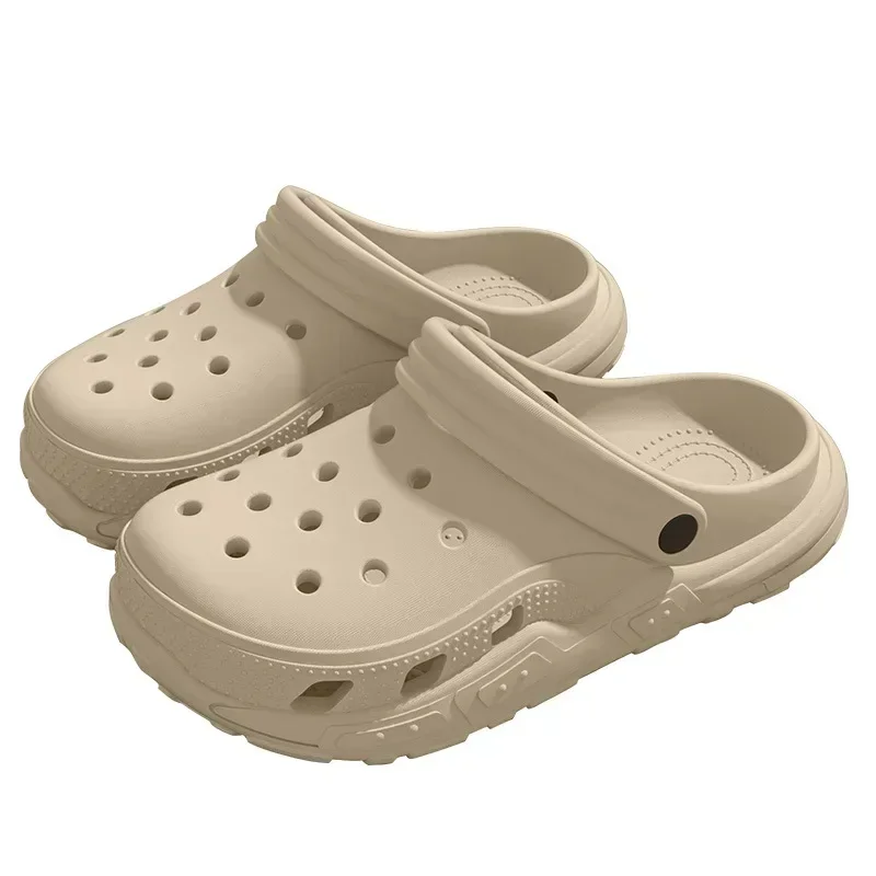 Soft Sole Slippers Summer Holes Indoor Casual Women's Outdoor Men Beach Garden Slides Shoes